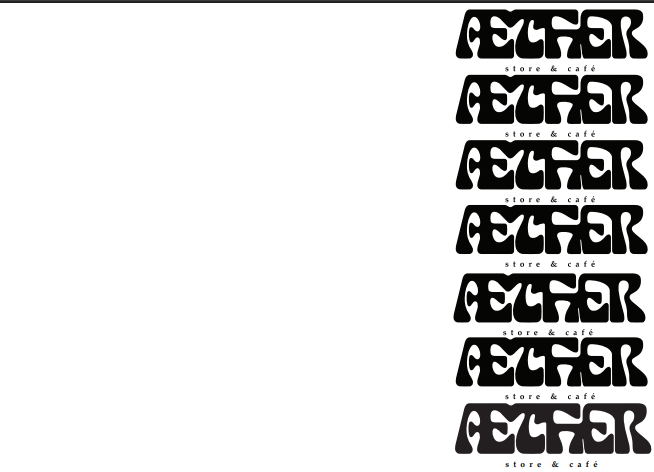 Experimental Cafe Branding